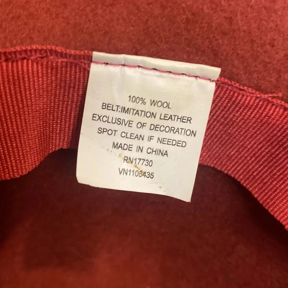 Wool Wide Brim Hat rancher hat Boho MIXIT Fedora Floppy - Picture 3 of 6